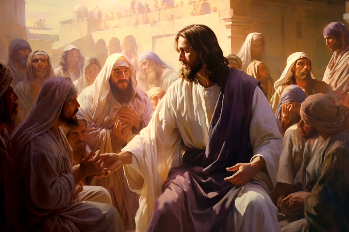 Jesus Heals Josiah – the Blind Beggar