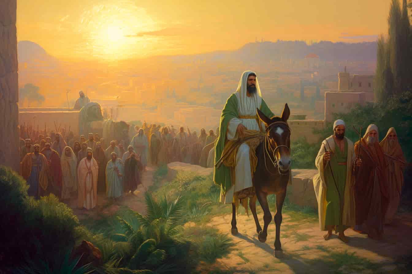 Entrada de Jesús en Jerusalén - Domingo de Ramos