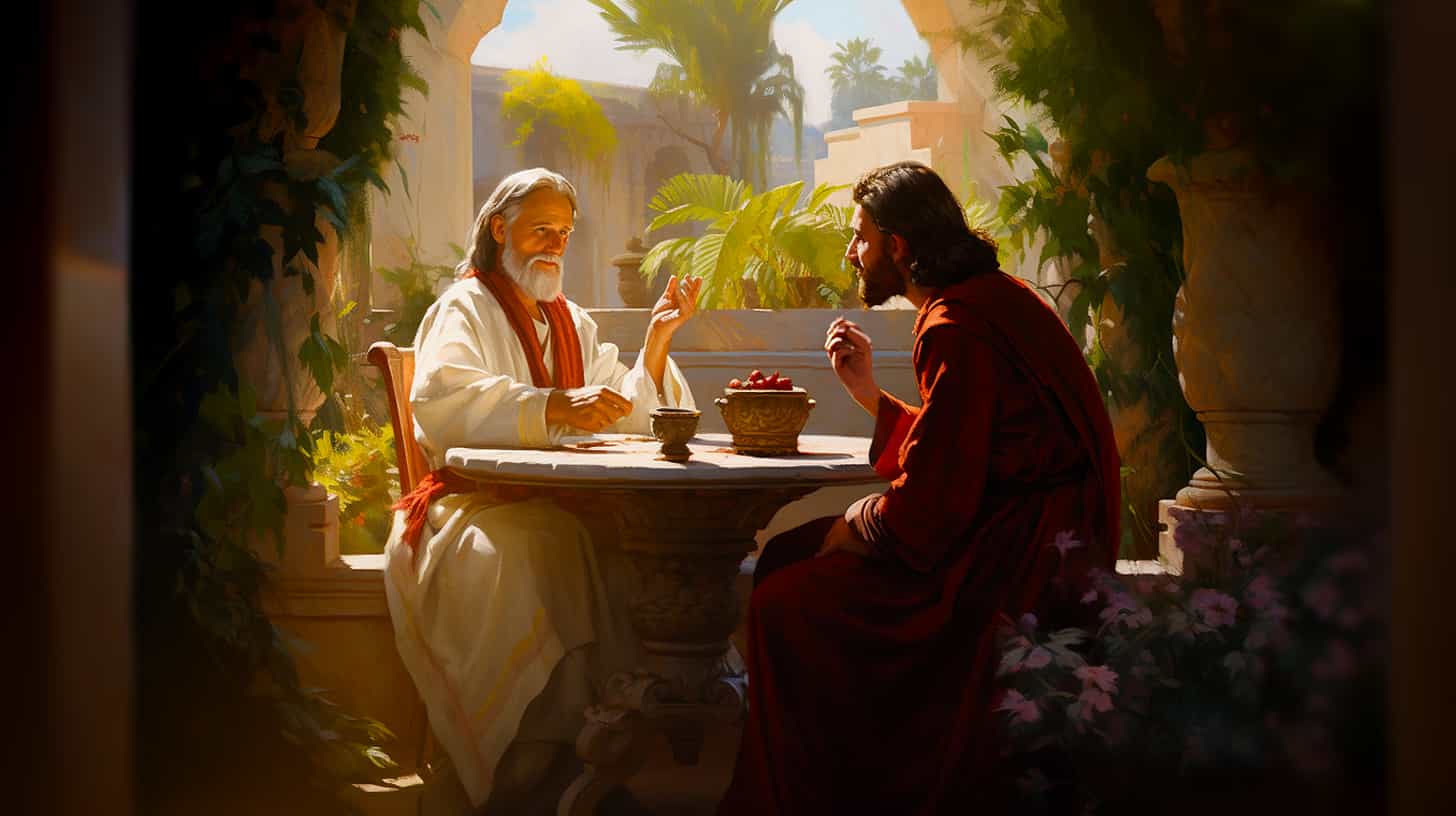 Jesús aconseja al rico