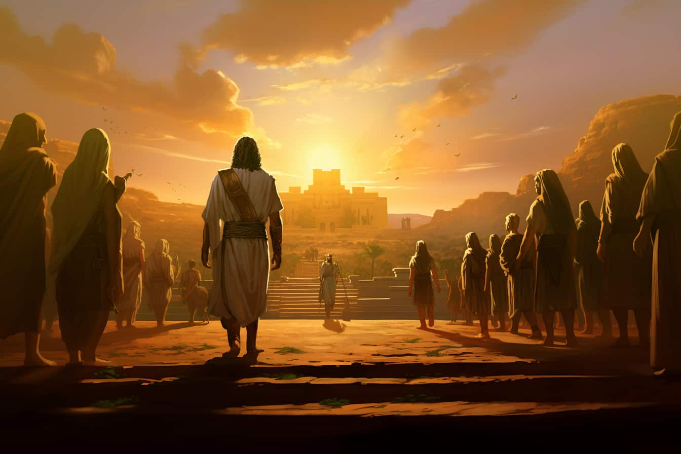 Jesus is Brought to the Palace of Annas