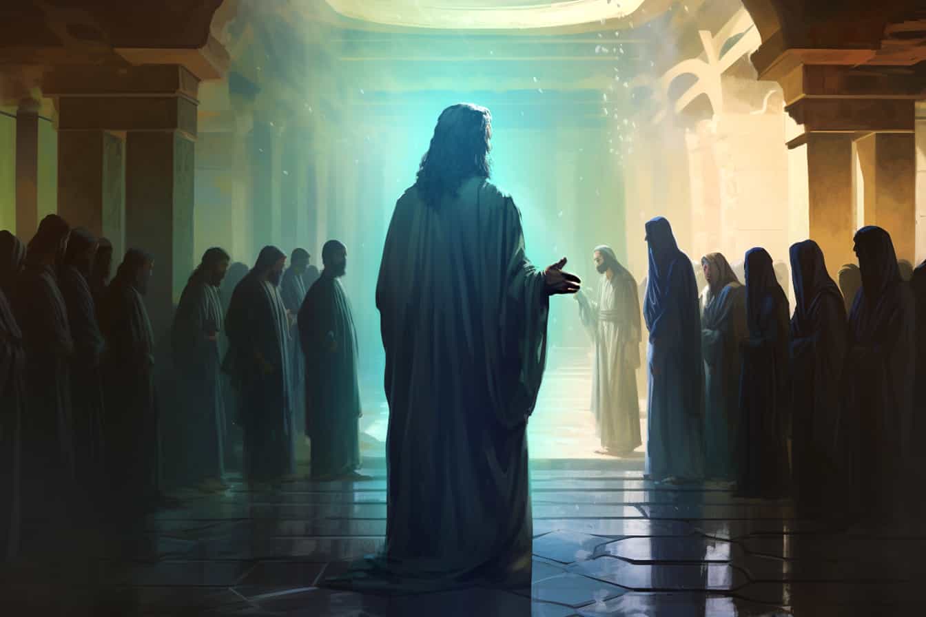 La sexta aparición de Jesús