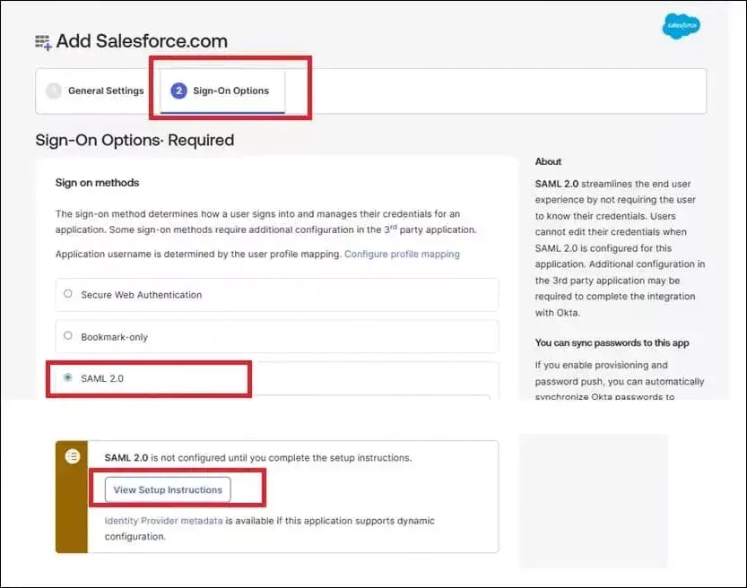 Okta SSO Configuration