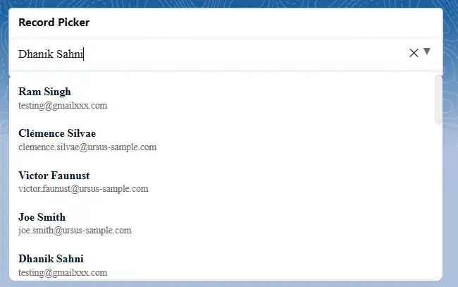 Develop a Custom Record Picker for Salesforce LWR Sites