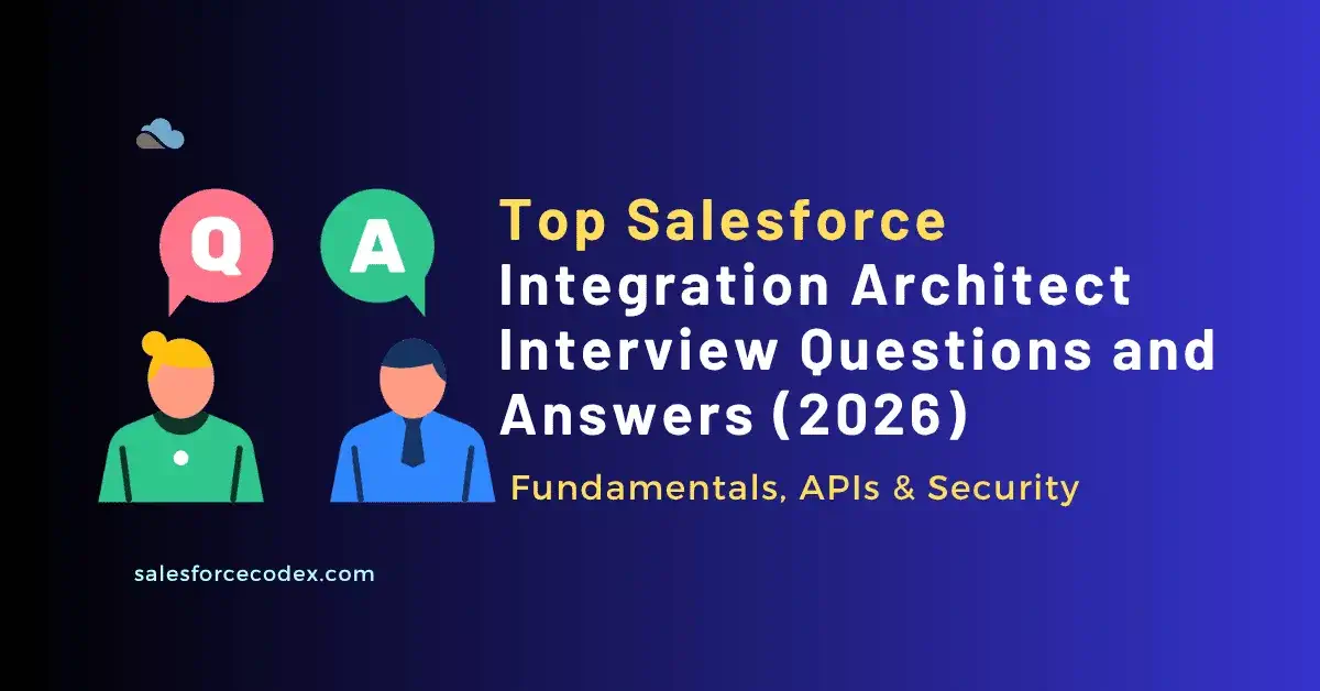 Top Salesforce Integration Architect Interview Questions and Answers Top Salesforce Integration Architect Interview Questions and Answers
