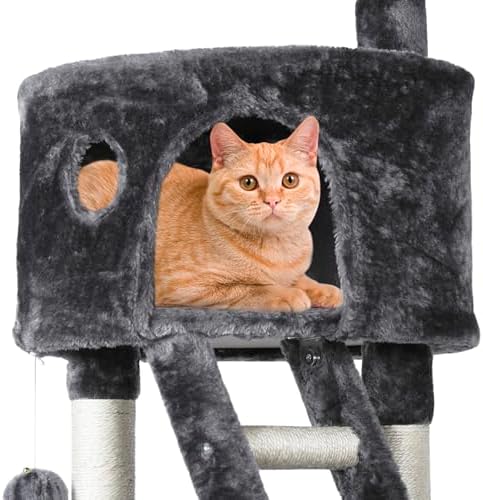 Vue 5 de Yaheetech Arbre Chat