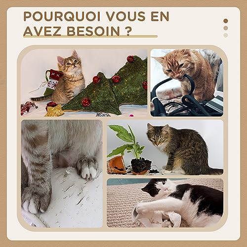 Vue 5 de Pawhut Arbre Chats