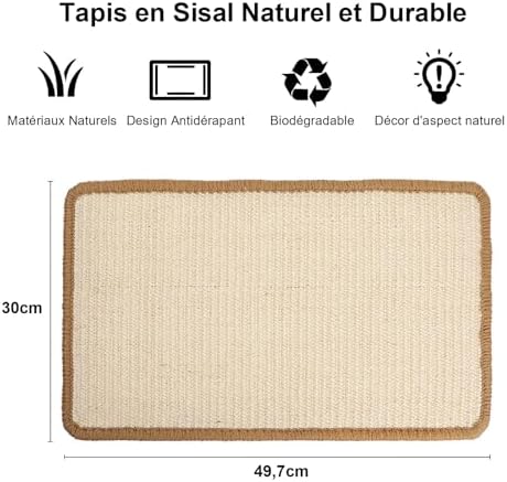 Vue 4 de Fukumaru Tapis Griffoir Pour