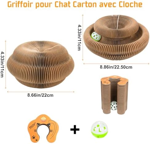 Vue 6 de Gofady Griffoir Pour Chat