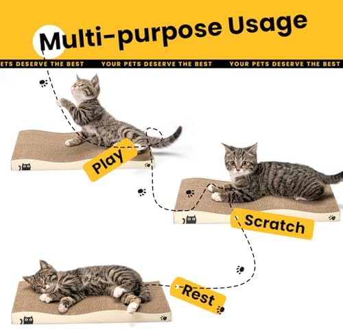 Vue 7 de Conlun Griffoir Pour Chat