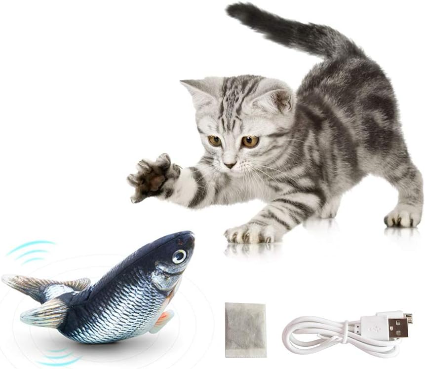 Bikirin Chat Jouet Poisson