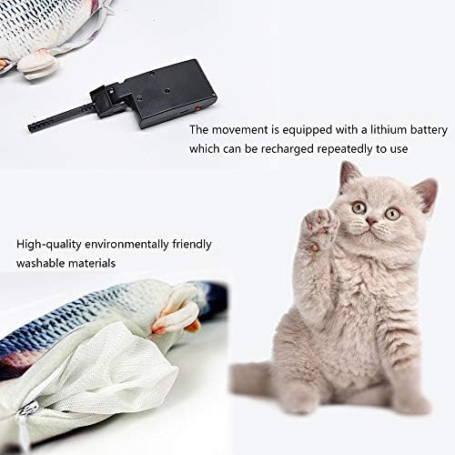 Vue 4 de Bikirin Chat Jouet Poisson