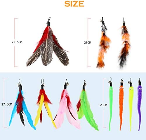 Vue 4 de Hianjoo Jouet Plumes