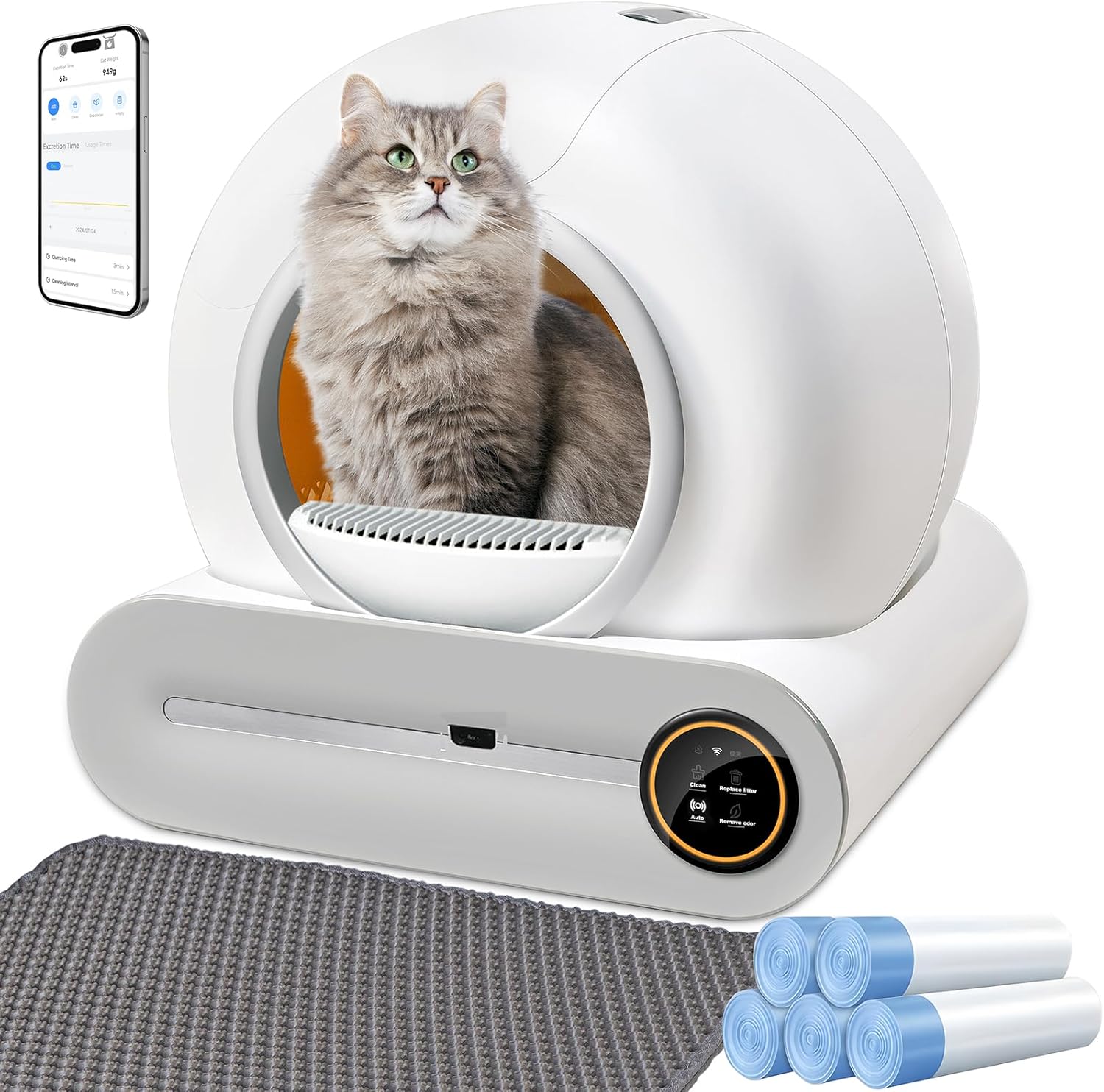 Litiere Pour Chat Autonettoyante