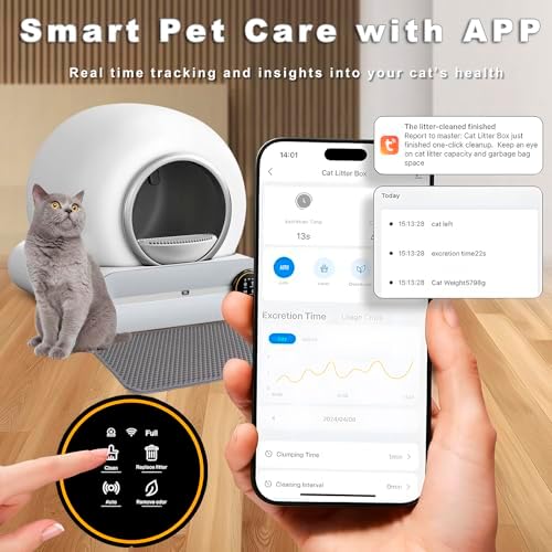 Vue 6 de Litiere Pour Chat Autonettoyante