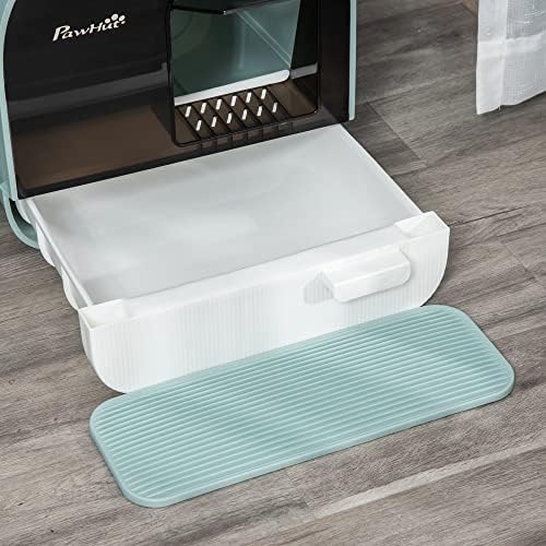 Vue 6 de Pawhut Bac Litiere