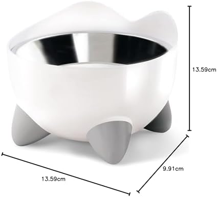 Vue 5 de Catit Pixi Gamelle Ergonomique