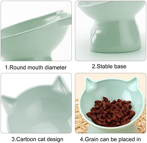 Vue 6 de Gamelle Surelevee Pour Chat