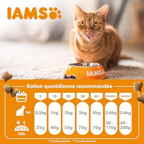 Vue 6 de Iams Vitality Croquettes Super