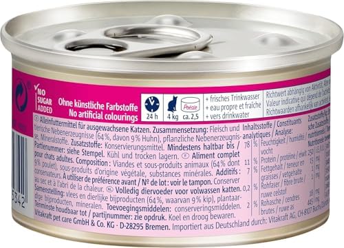 Vue 4 de Vitakraft Poesie Mousse Patee