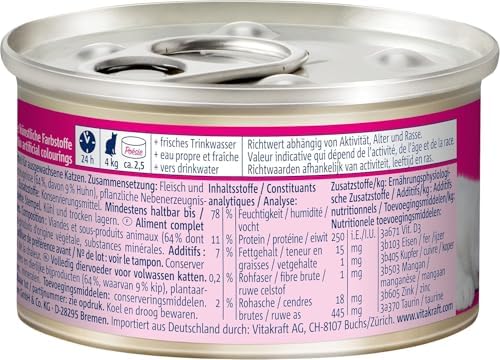 Vue 5 de Vitakraft Poesie Mousse Patee