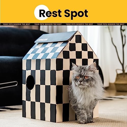 Vue 4 de Conlun Maison Pour Chat