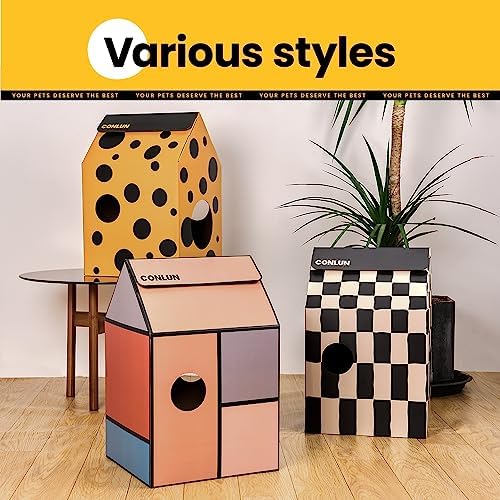 Vue 6 de Conlun Maison Pour Chat