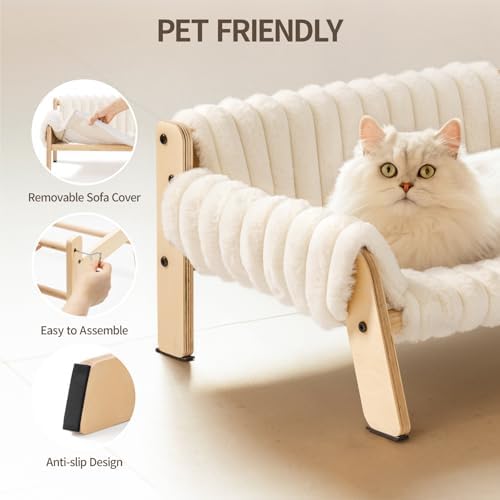 Vue 2 de Mewoofun Canapelit Pour Chat
