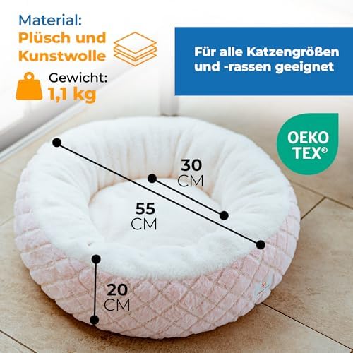 Vue 6 de Lit Pour Chat Effet