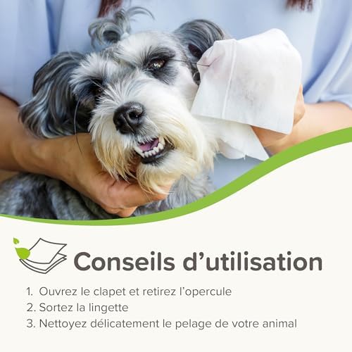 Vue 5 de Beaphar Lingettes Oreilles Yeux