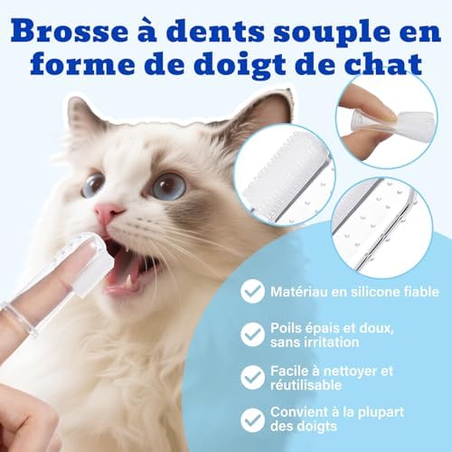 Vue 6 de Oivolii Dentifrice Chat Gout