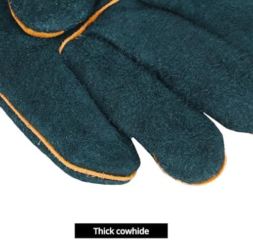 Vue 4 de Qwork Gants Antimorsure Cm