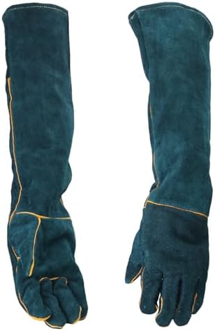 Vue 7 de Qwork Gants Antimorsure Cm