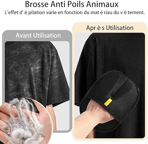 Vue 4 de Kunoli Pieces Gant Poil