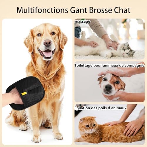 Vue 5 de Kunoli Pieces Gant Poil