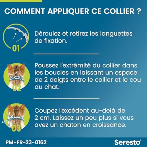 Vue 6 de Seresto Collier Chats Collier