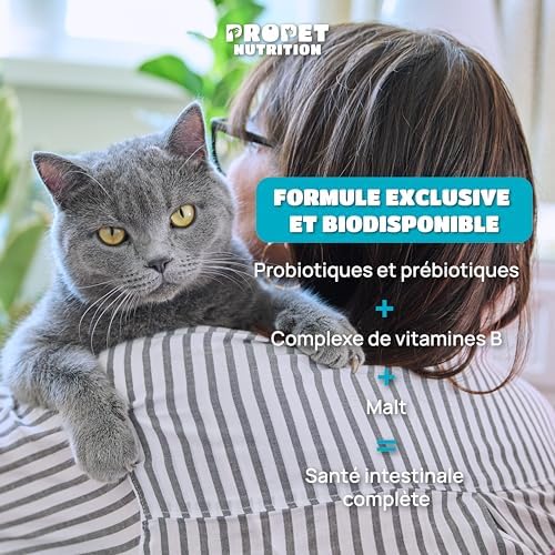 Vue 5 de Probiotique Chat Prebiotique Vitamines