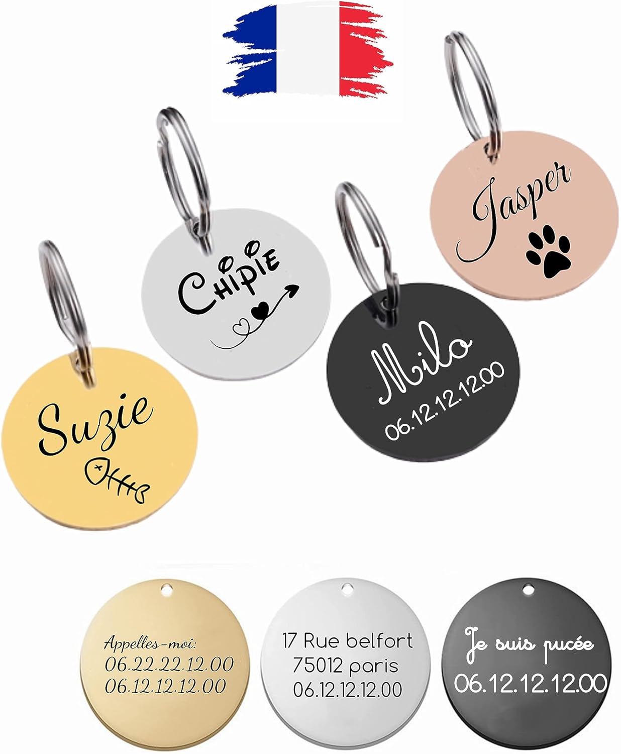 Medaille Chien Et Chat