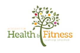 Academy for Health And Fitness logo