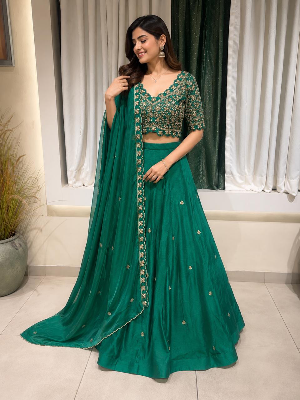 Jardoji Handwork Lehenga