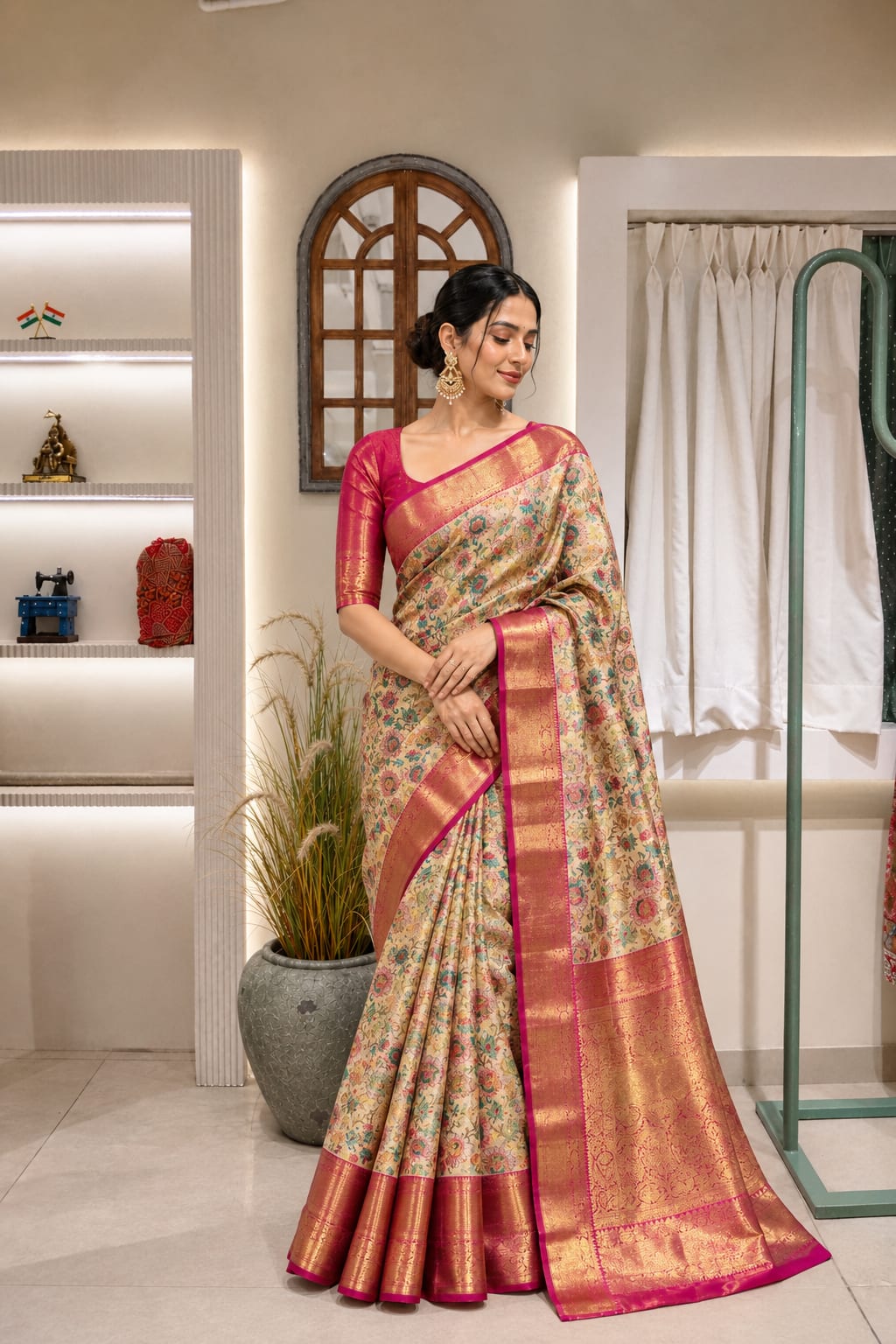 Kanjivaram silk saree