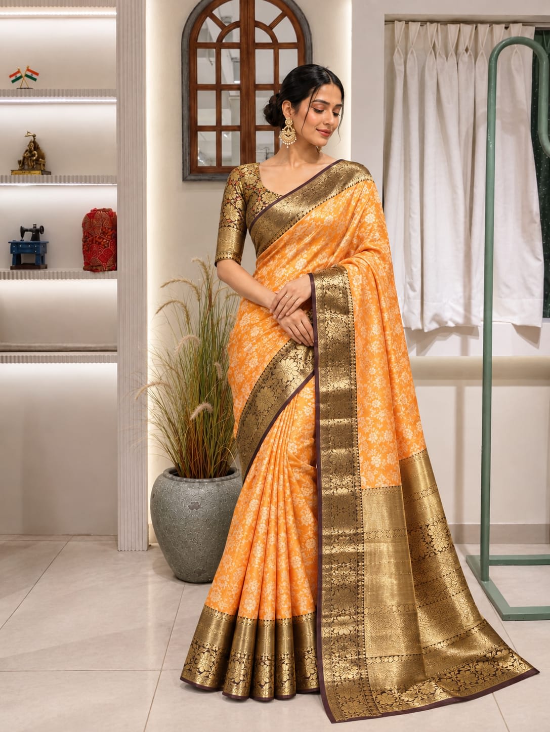 kanjivaram silk saree