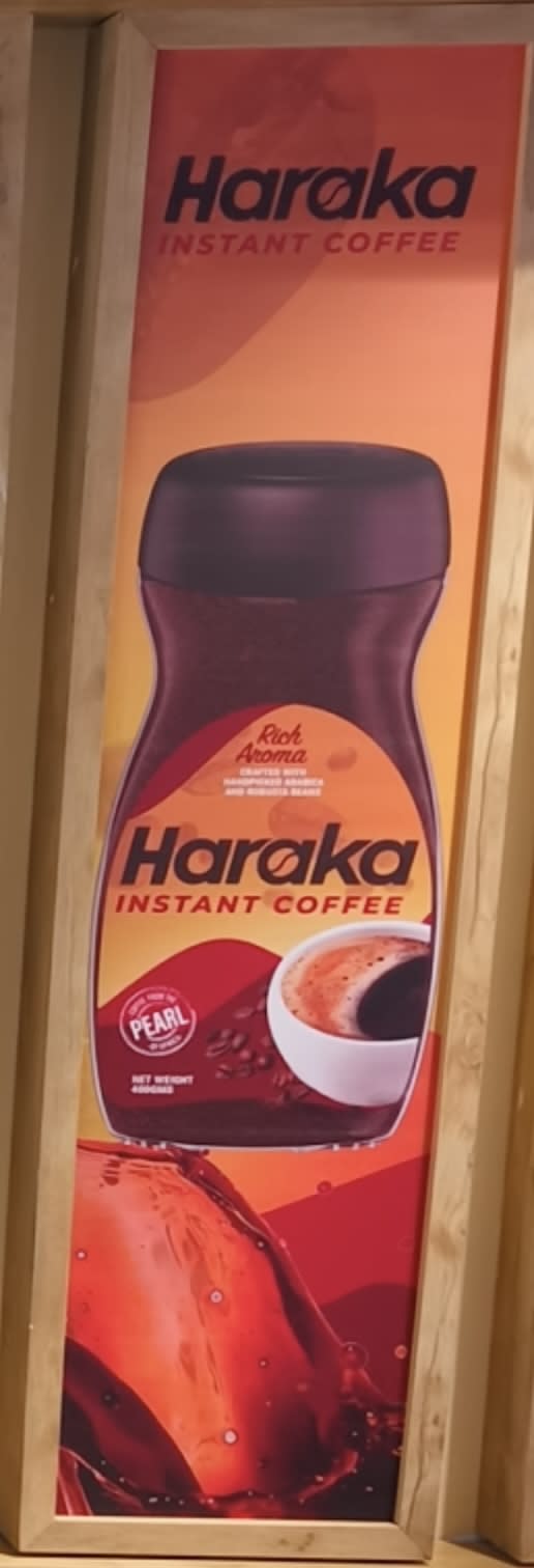 Haraka Instant Coffee Pearl — premium freeze-dried Ugandan coffee