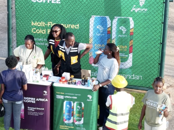 Inspire Africa iced coffee energy drinks