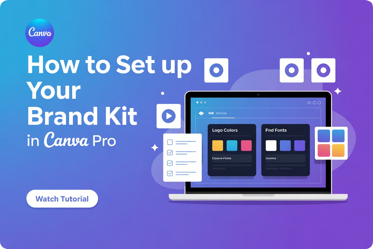 How to Set Up Your Brand Kit in Canva Pro
