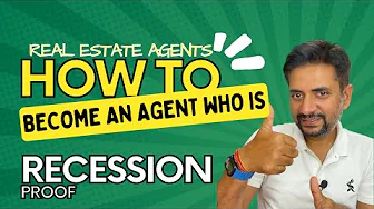 How to become a recession proof real estate agent