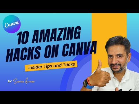 10 New FREE Canva HACKS! EASY Canva Tutorial for Beginners | Tips & Tricks