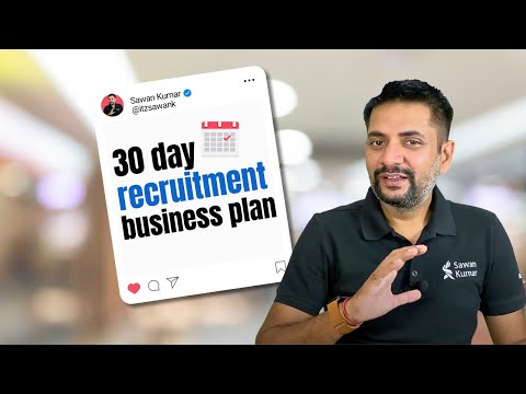 Startup Recruitment Agency Business Plan – First 30 days running a recruitment business from home