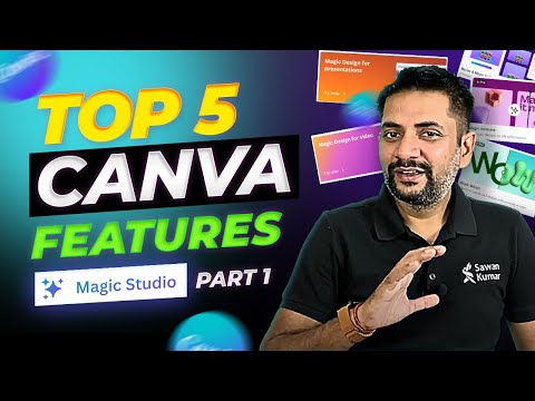 Introducing Canva Magic Studio 🤯 | TOP 5 HOT Features  in Canva JUST Changed Design Forever🔥