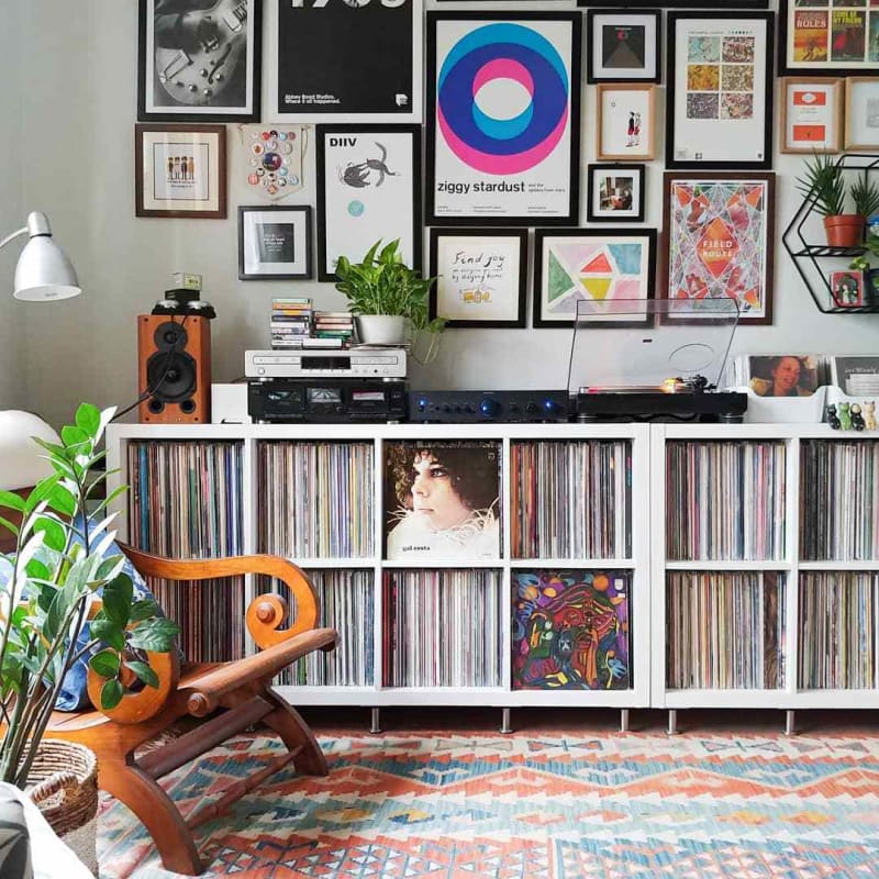 The collection of vinyl The collection of vinyl