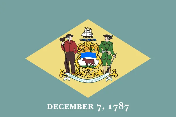 Delaware flag image